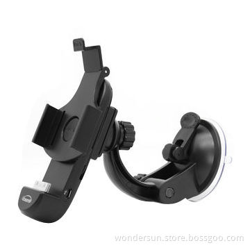 Car Windshield Suction Cup Mount Rotating Holder for iPhone 4, with Charging Function